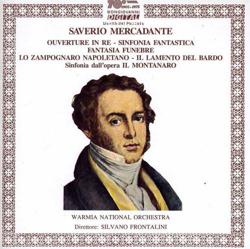 Mercadante / Frontalini, Silvano: Ouverture in Re / Sinfonia Fantastica