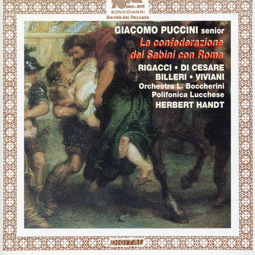 Puccini (Giacomo, Senior) / Billeri / Handt Et Al: La Confederazione Dei Sabini Con Roma