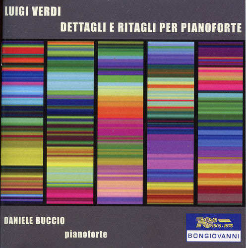 Verdi / Buccio, Daniele: Dettagli E Ritagli Per Pianoforte