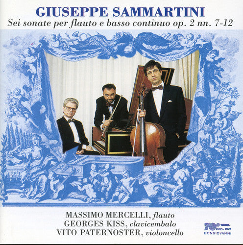 Sammartini / Mercelli / Paternoster: Sonate Per Flauto E Basso Continuo Op 2 NN 7-12