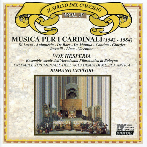 Contino / Vettori, Romano: Musica Per I Cardinali