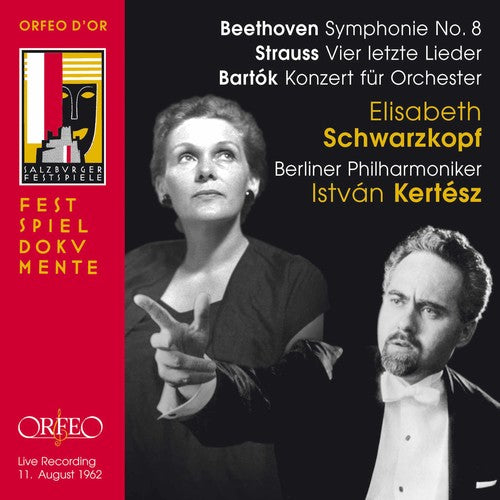 Beethoven / Schwarzkopf / Berlin Phlharmonic: Symphony No 8 / Vier Letzte Lieder