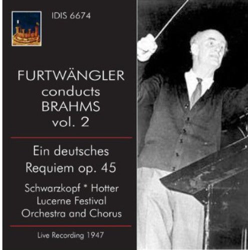 Brahms / Schwarzkopf / Lucerne Festival Orch: Wilhelm Furtwangler Conducts Brahms 2