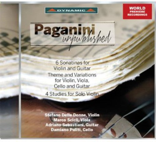 Paganini / Donne / Scicli / Sebastiani / Puliti: Paganini Unpublished