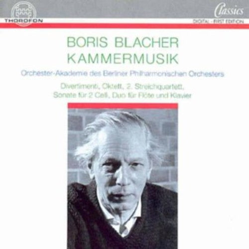 Blacher: Divertimenti / String Quartet No 2 / Octet