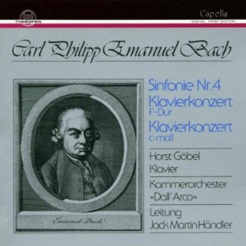 Bach / Gobel / Dealer: Sym No 4 / Harpsichord Ctos