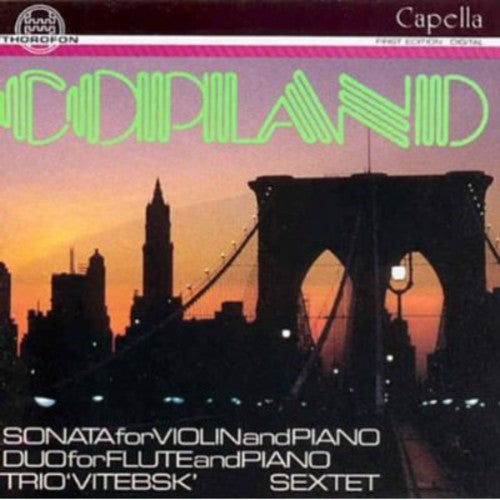 Copland: Vitebsk Trio for Piano Violin & Cello