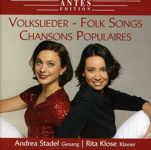 Brahms / Stadel / Klose: Volkslieder Folk Songs Chansons Populaires