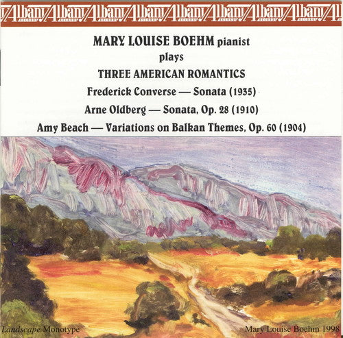 Converse / Oldberg / Beach / Boehm: Sonata for Piano 1 / Sonata in B Flat minor