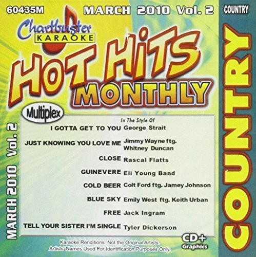 Karaoke: Hot Hits Country - March 2010 / Various: Karaoke: Hot Hits Country-March 2010