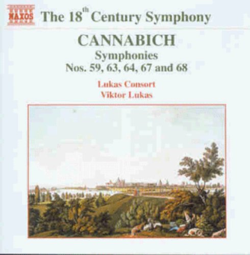 Cannabich / Lukas Consort / Lukas: Symphonies 59 63 64 67 & 68