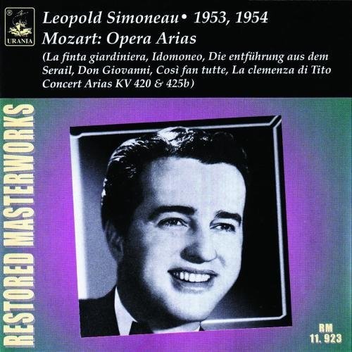 Mozart / Simoneau / Alaire / Baumgartner / Goehr: Leopold Simoneau Sings Mozart Arias