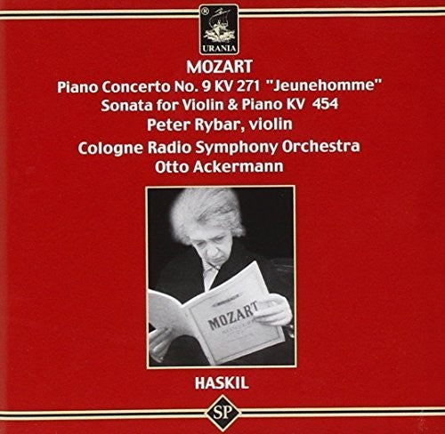 Mozart / Haskil / Rybar / Ackermann / Cologne Rso: Piano Concerto 9 / Sonata for Violin & Piano