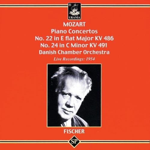 Mozart / Danish Chamber Orch / Fischer: Piano Ctos 22 - 24