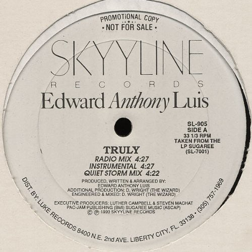 Luis, Edward Anthony: Truly