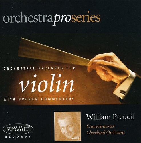 Preucil, William: Orchestra Pro Violin