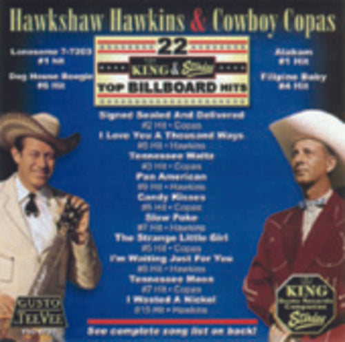 Hawkins, Hawkshaw: 22 King and Starday Top Billboard Hits