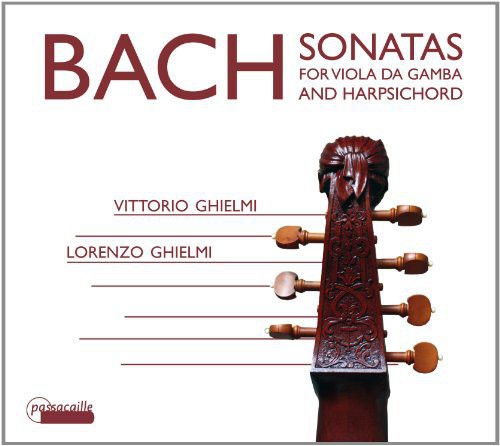 Bach / Ghielmi, V / Ghielmi, L: Sonatas for Viola Da Gamba and Harpsichord