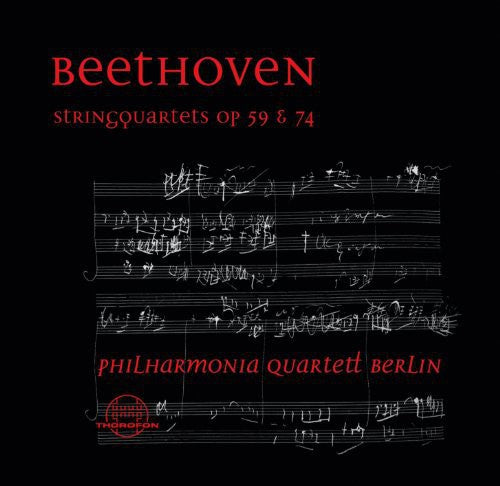 Beethoven: Streichquartette Op 59 & 74