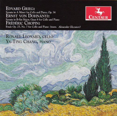 Grieg / Dohnanyi / Glazunov / Leonard / Chang: Sonata in A minor / Sonata in B-Flat Major / Etude