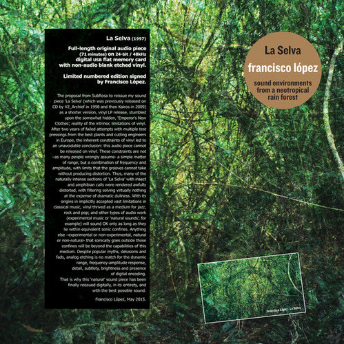 Lopez, Francisco: La Selva