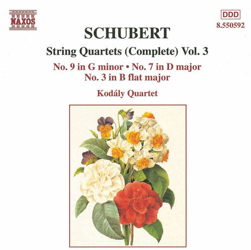 Schubert / Cummings / Ichise: String Quartets 3