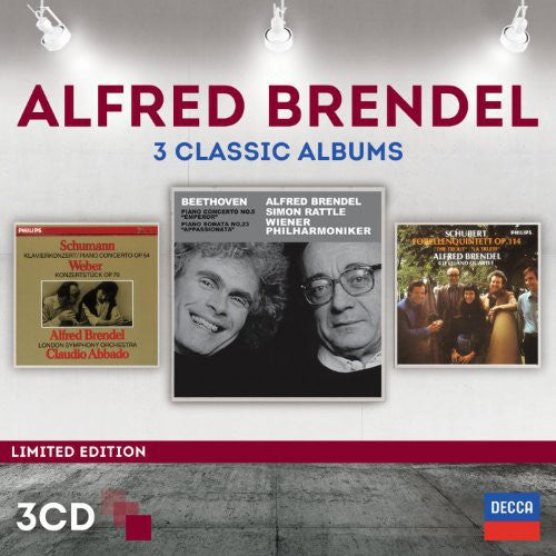 Arrau, Claudio: Three Classic Albums