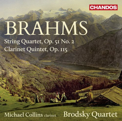 Brahms / Brodsky Quartet / Collins: String Quartet No. 2 / Clarinet Quintet