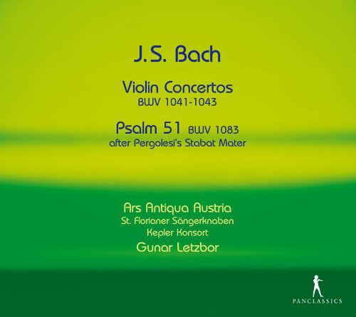 Bach.J.S. / Letzbor: Violinkonzerte BWV 1041-1043