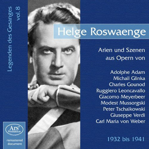 Roswaenge / Glinka / Gounod / Leoncava: Legenden Des Gesangs 8