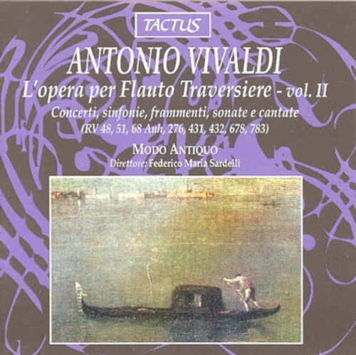 Vivaldi / Sardelli / Fedi: Works for Transverse Flute 2