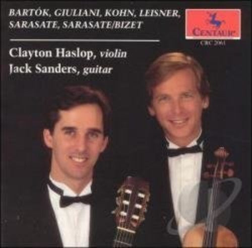 Bartok / Giuliani / Haslop / Sanders: Transcriptions & Original Works for Vio. & Guitar