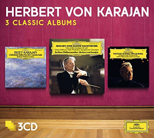 Karajan, Herbert Von: Three Classic Albums (Mozart/Bizet/Respighi/Prokofiev)