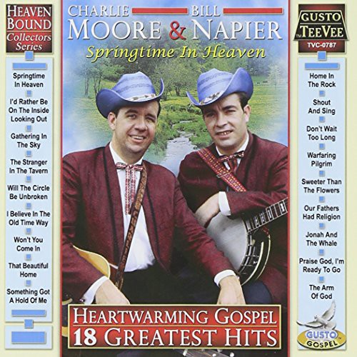 Moore, Charlie / Napier, Bill: Heartwarming Gospel: 18 Greatest Hits