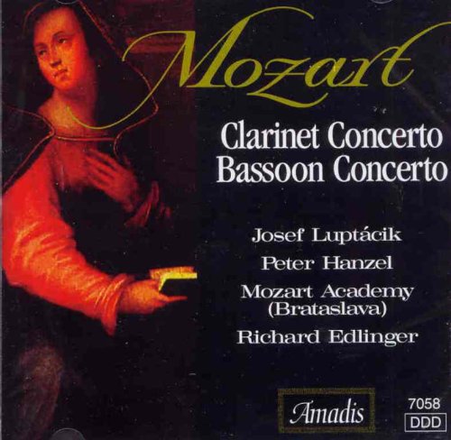 Mozart / Luptacik / Hanzel / Edlinger: Clarinet/Bassoon Concertos