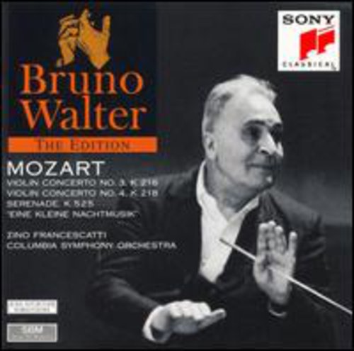 Mozart / Francescatti / Walter: Violin Concerto 3&4