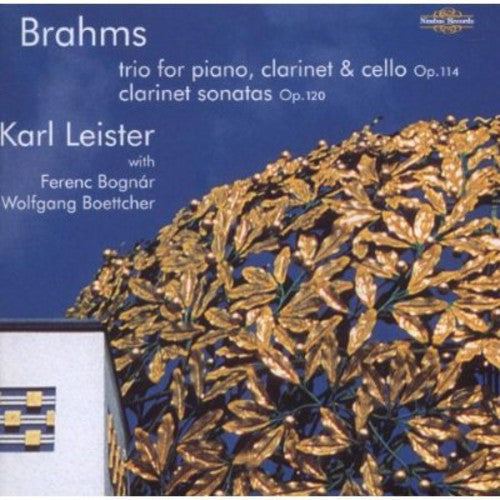 Brahms / Boettcher / Bognar / Leister: Clarinet Sonatas in F minor & E-Flat