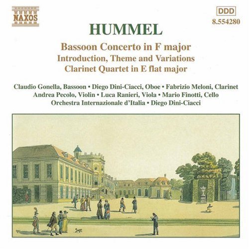 Hummel / Gonella / Meloni / Pecolo / Dini-Ciacci: Bassoon Concerto in F Major