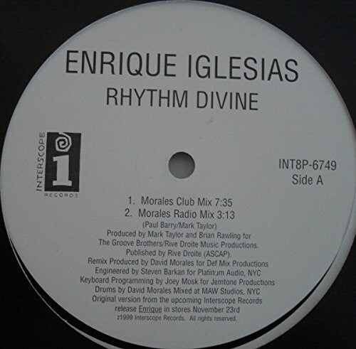 Iglesias, Enrique: Rhythm Divine