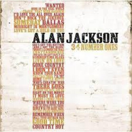 Jackson, Alan: 34 Number Ones