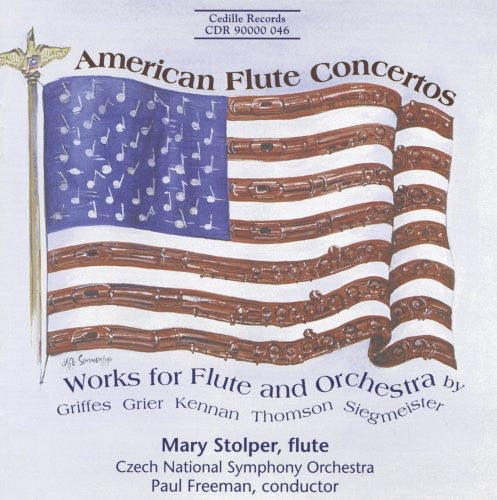 Stolper, Mary / Czech Nat'L Sym Orch / Freeman, Paul: American Flute Ctos: WRKS for Flute & Orchestra