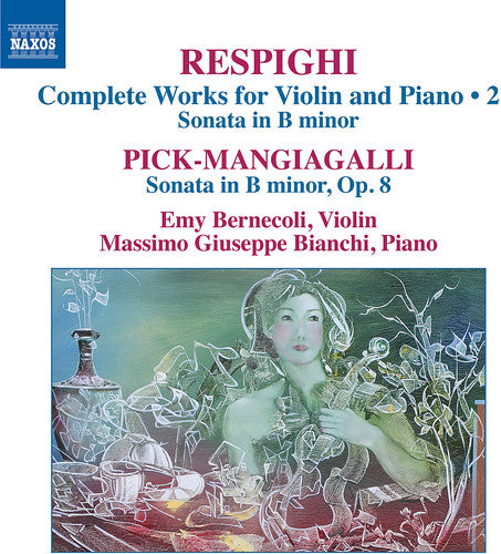 Respighi / Bernecoli / Bianchi: Son in B minor for Violin & Piano-Pick-Mangiagalli