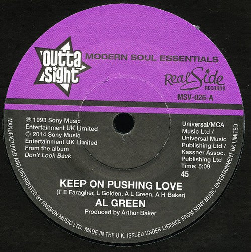 Green, Al: Keep on Pushing Love / Your Heart's in Good Hands