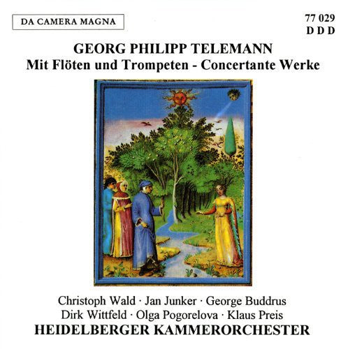 Telemann / Heidelberger Kammer: With Flutes & Trumpets