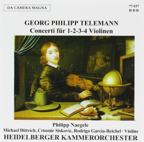 Telemann / Heidelberger Kammer: Con for 1-2-3-4 VNS