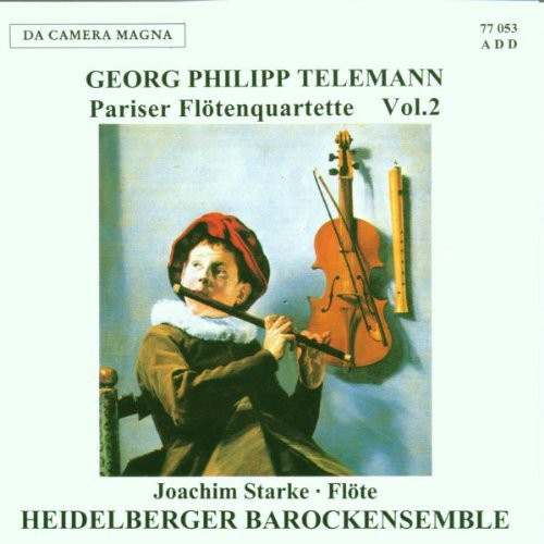 Telemann / Starke: Pariser Floten Quartette 2