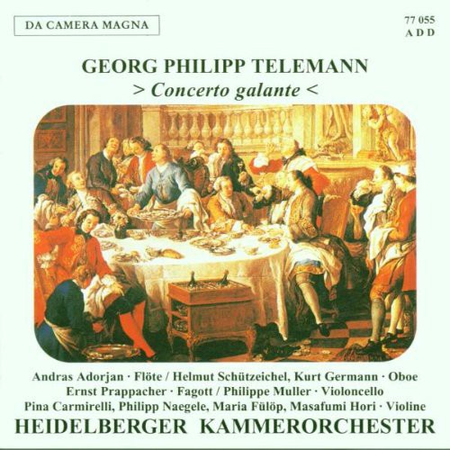 Telemann / Adorjan / Nagele / Heidelb: Con Galante