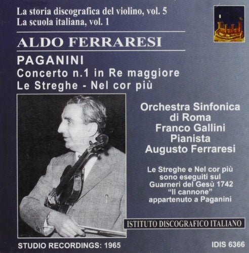 Paganini / Ferraresi / Gallini: La Storia Discografica Del