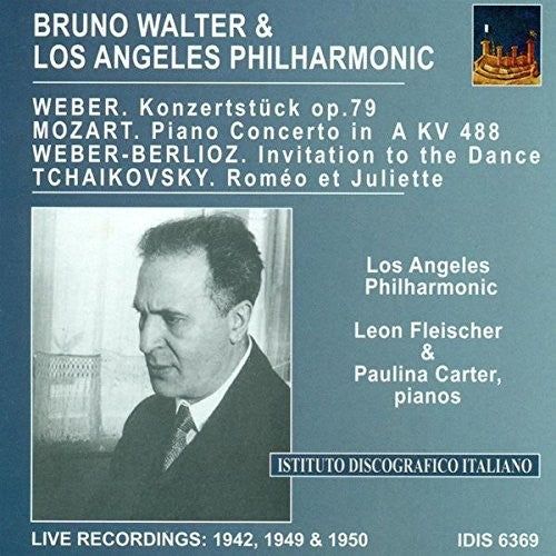 Mozart / Carter / Fleisher / Walter: Pno Con