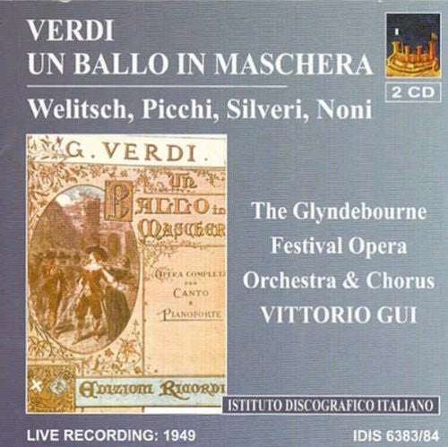 Verdi / Alan / Loring / Noni: Un Ballo in Mascher